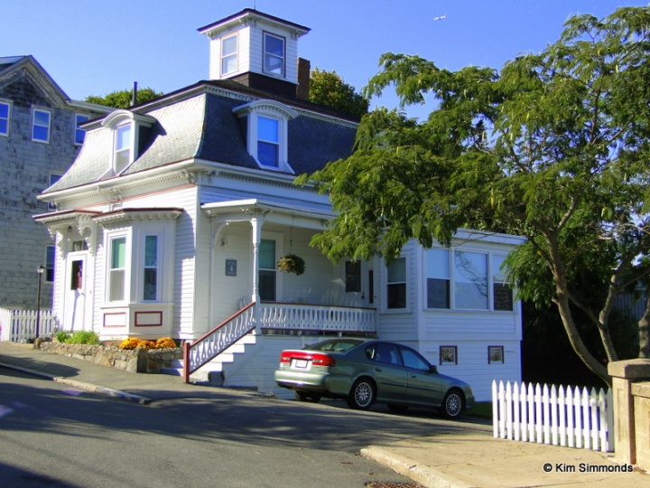 Max and Dani Dennison's house, located on Ocean Avenue in Salem, Massachusetts.